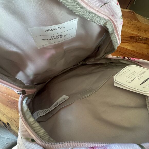 Pottery Barn Kids Mackenzie Monique Lhuillier Jolie Floral Large Backpack NEW - Picture 5 of 10
